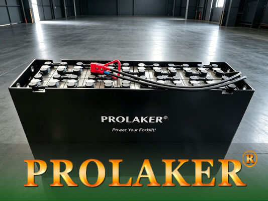 PROLAKER 48V 5VBS500 Baterai Traksi 1500 Siklus Baterai Asam Timbal Perawatan Rendah Untuk Forklift